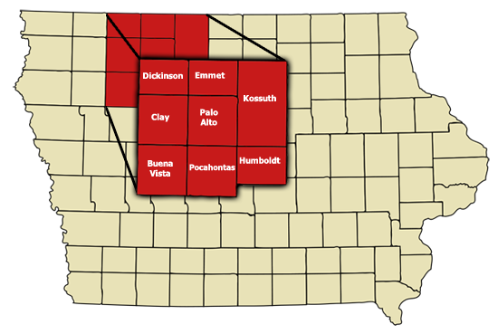 Counties We Serve Counties We Serve